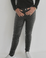 BON BON PLEATHER BLACK-LEOPARD PRINT