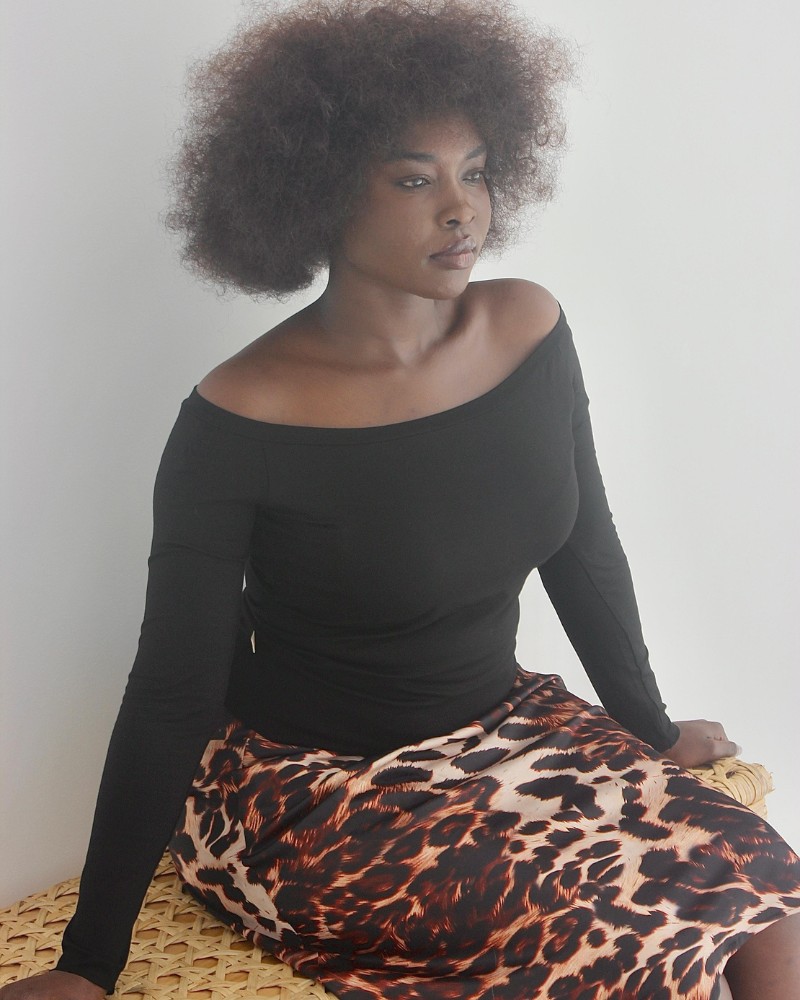 Elle top - Black ISLA ELLE TOP-BLACK - Image 1