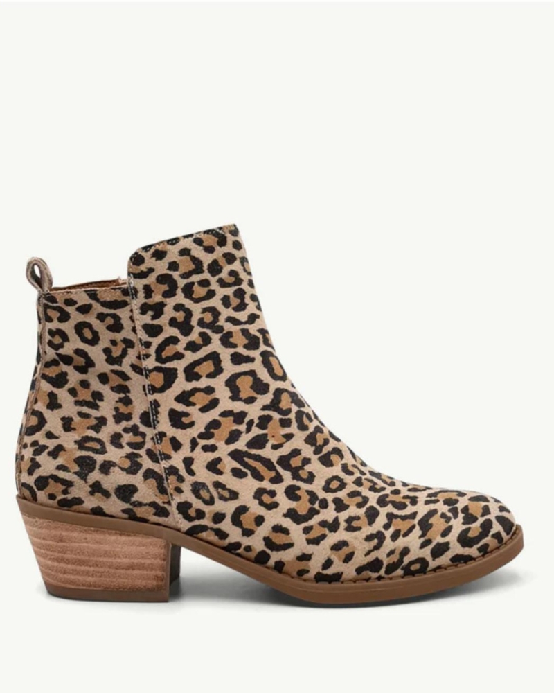 Julz - Leopard print boot JULZ SAGE BOOT - LEOPARD PRINT - Image 1