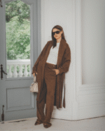 GIA SUEDE PANTS - CHOCOLATE