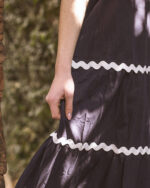 PRETTY GIRL STRAPPY ZIG ZAG DRESS-BLUE - Image 2