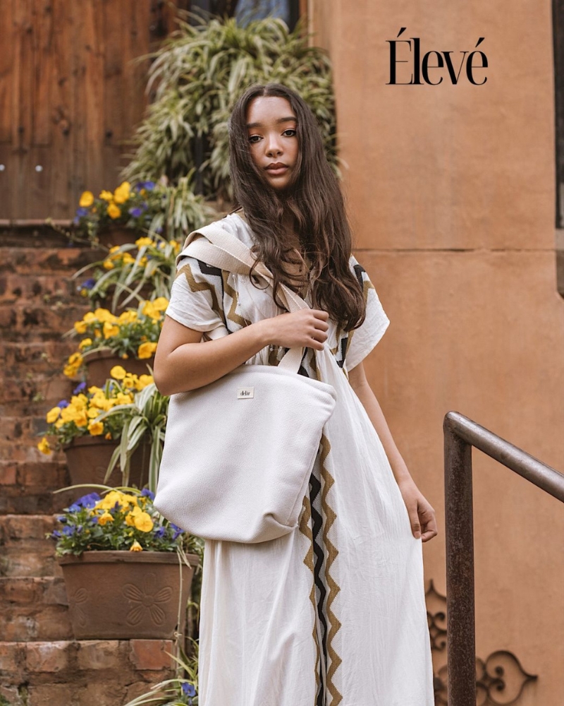 V-Neck Beige Detail long Dress PRETTY GIRL V NECK KAFTAN MAXI DRESS-BEIGE - Image 1