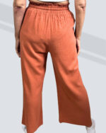 PRETTY GIRL LINEN BLEND PANTS-RUST - Image 2
