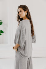 GIA LONG TOP - NAVY - Image 2